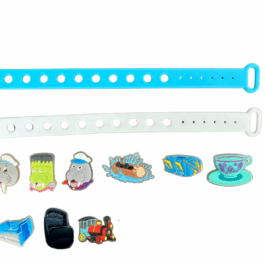 Croc Charm Bracelet with 2 Charms - Adults & Kiddos