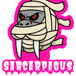 SarCarpagus Mummy - Static Cling
