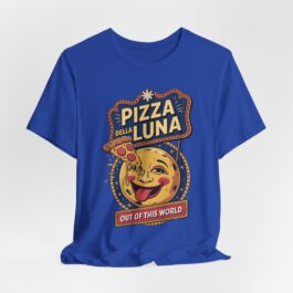 Pizza Luna - Unisex Short Sleeve Tee Shirt