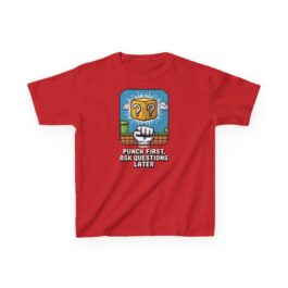 Ask Questions Later- Kids Heavy Cotton™ Tee