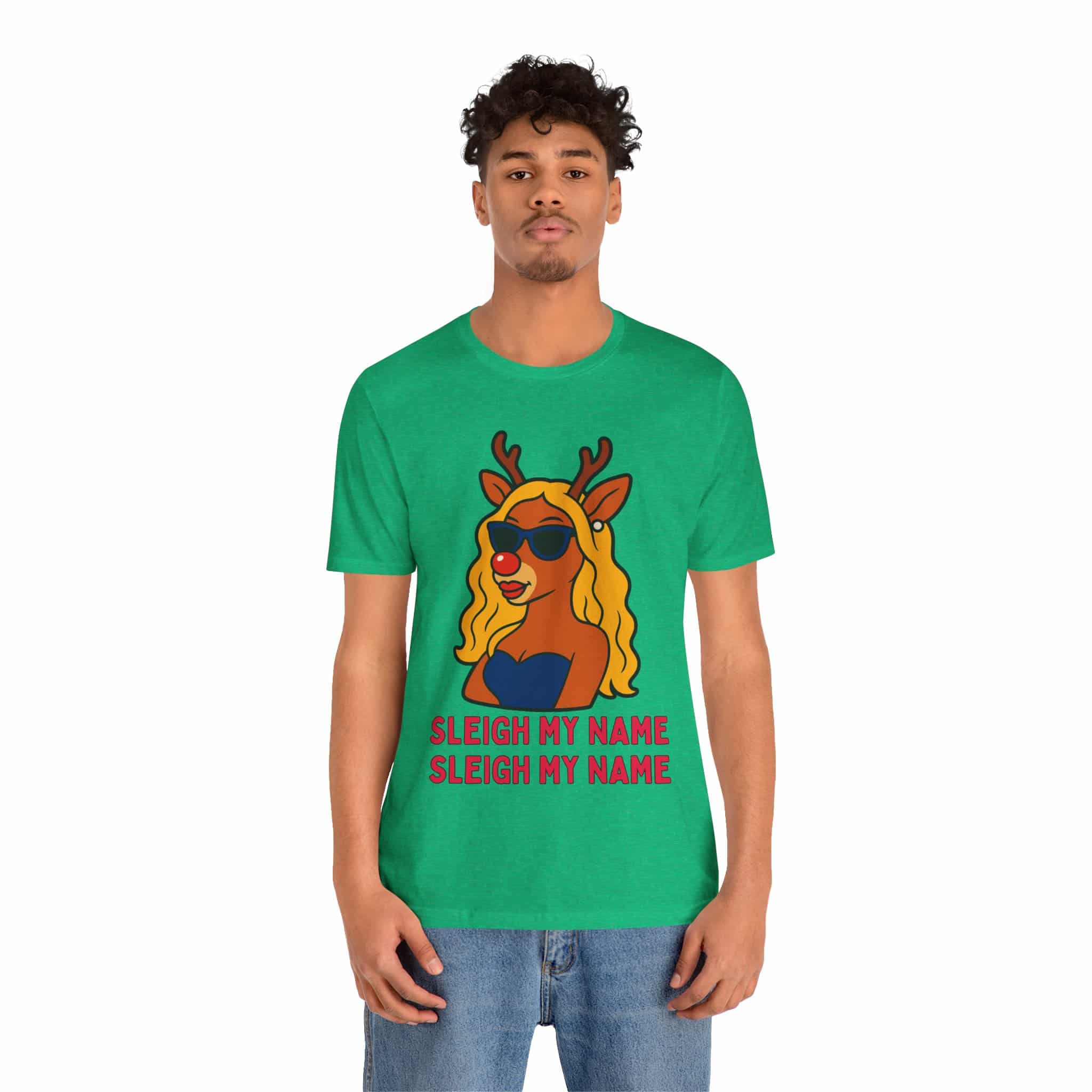 Sleigh My Name T-Shirt - Image 4
