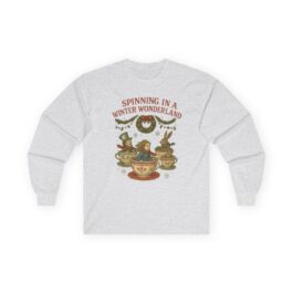 Spinning in a Winter Wonderland Long Sleeve Tee