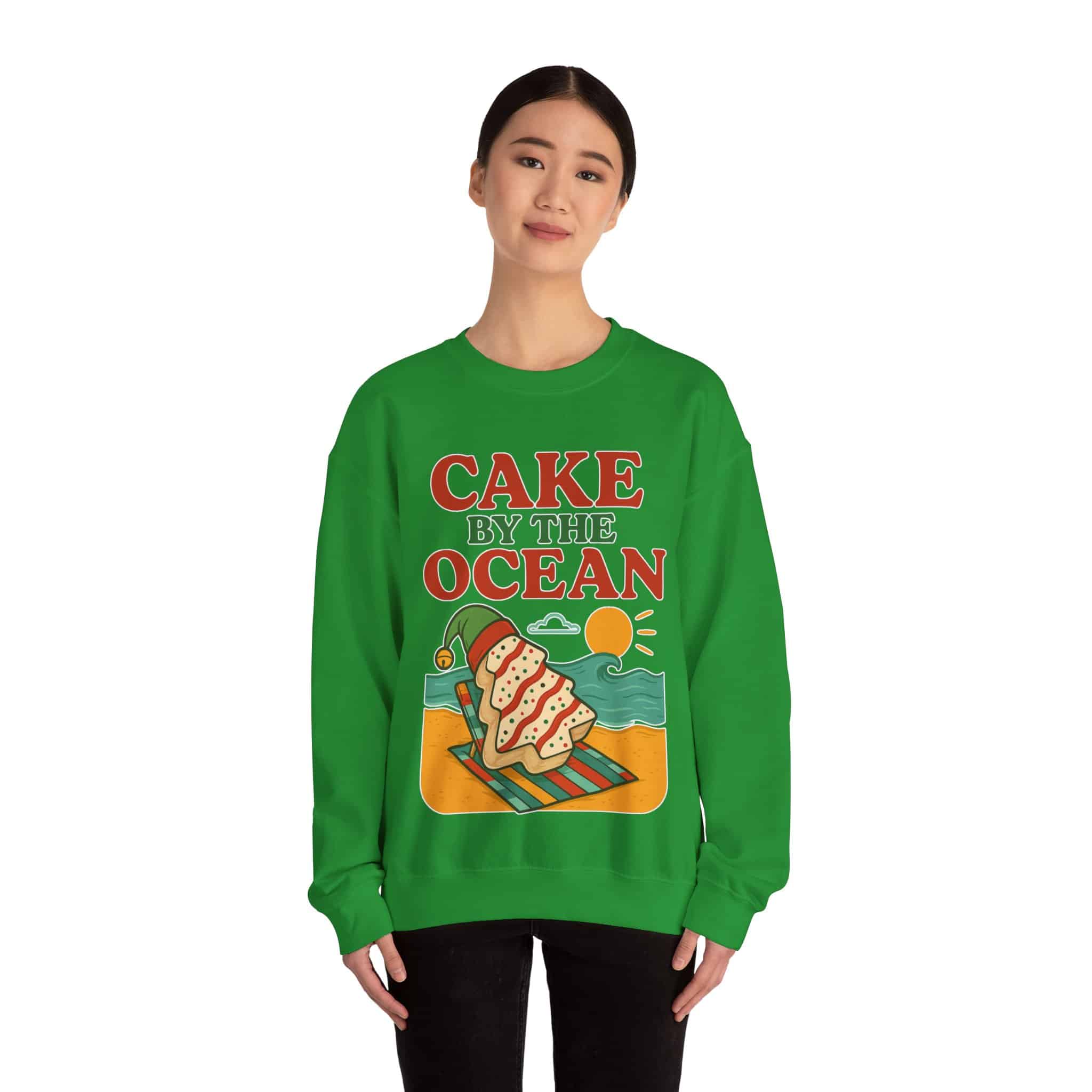 Cake by the Ocean Crewneck Sweatshirt - Image 2