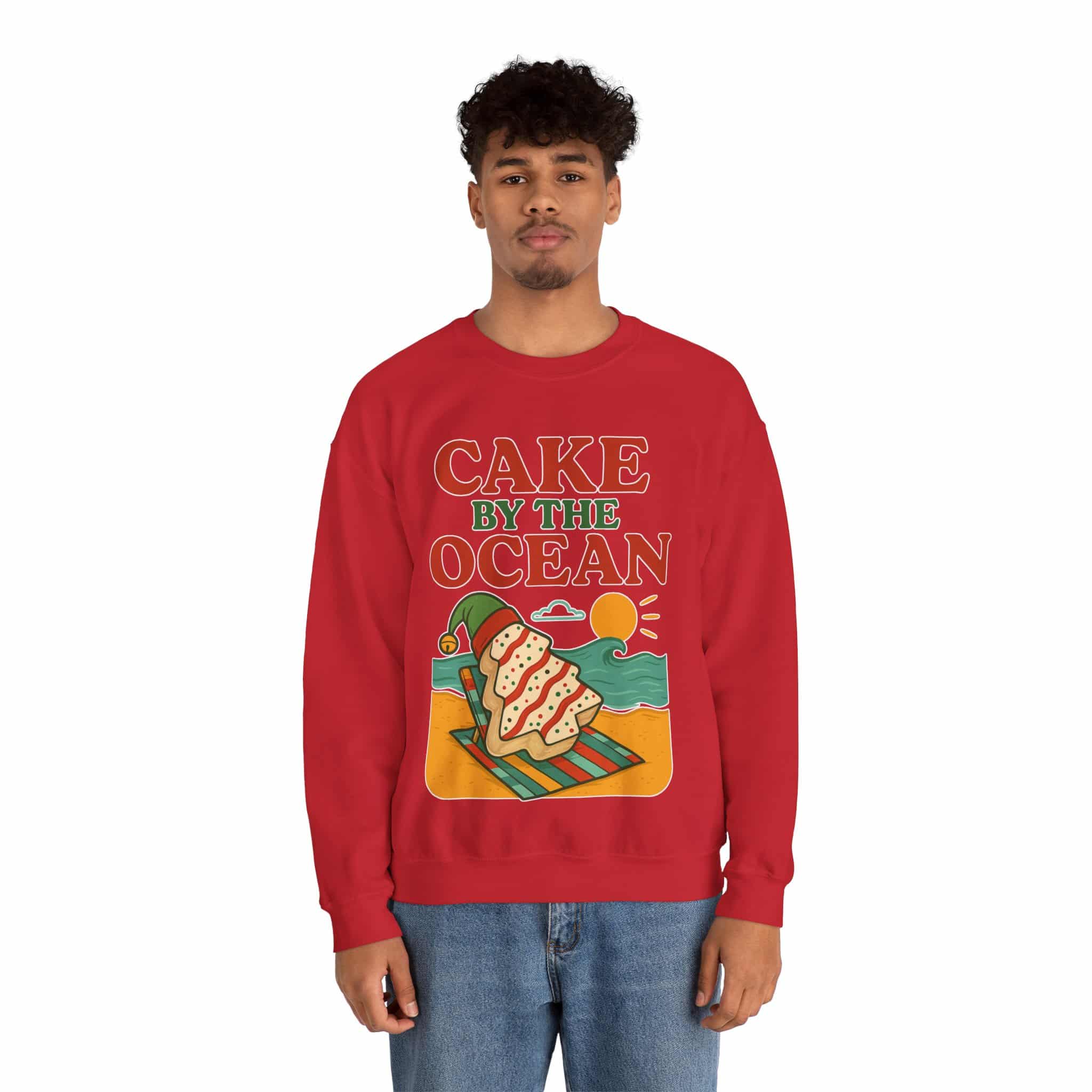 Cake by the Ocean Crewneck Sweatshirt - Image 4