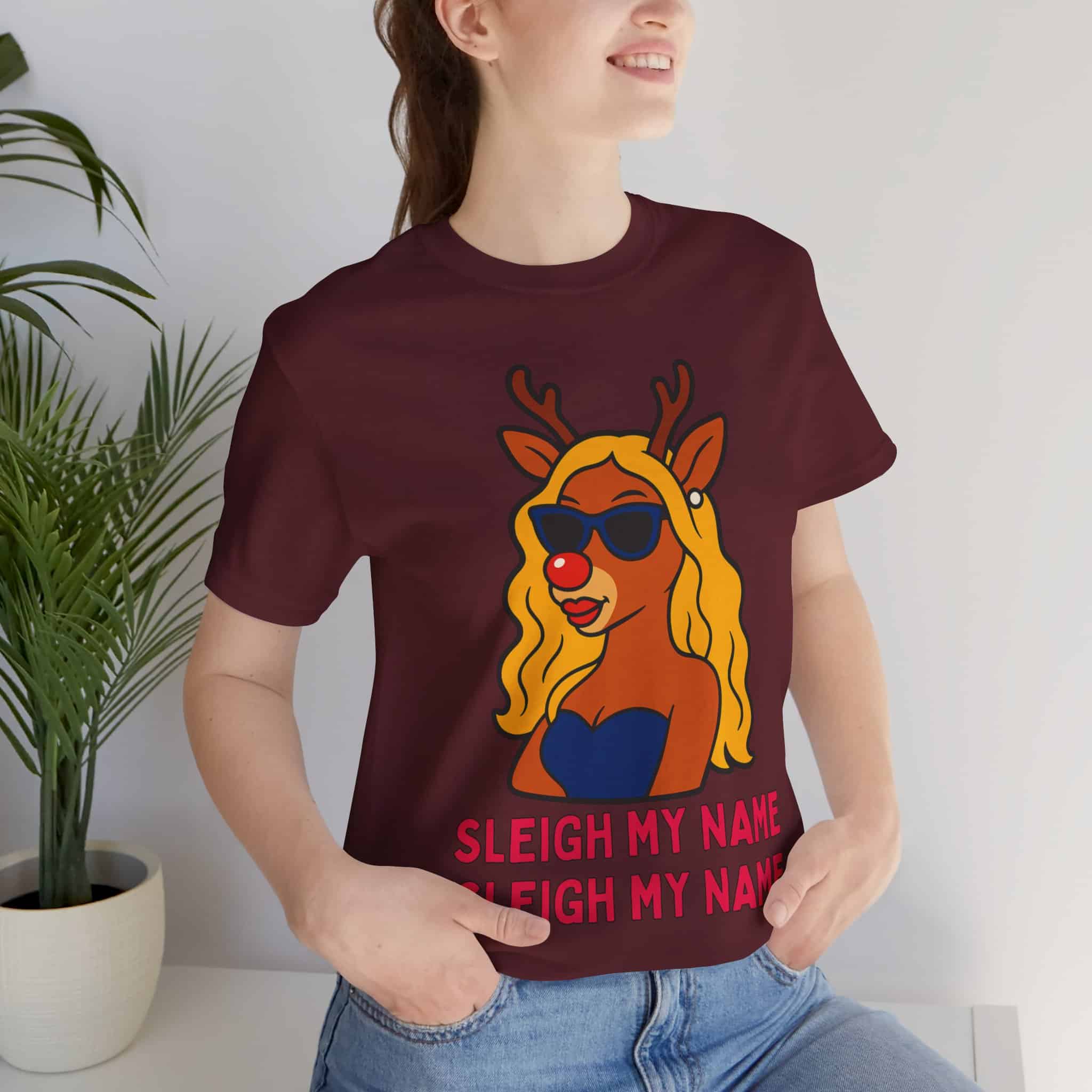 Sleigh My Name T-Shirt - Image 5