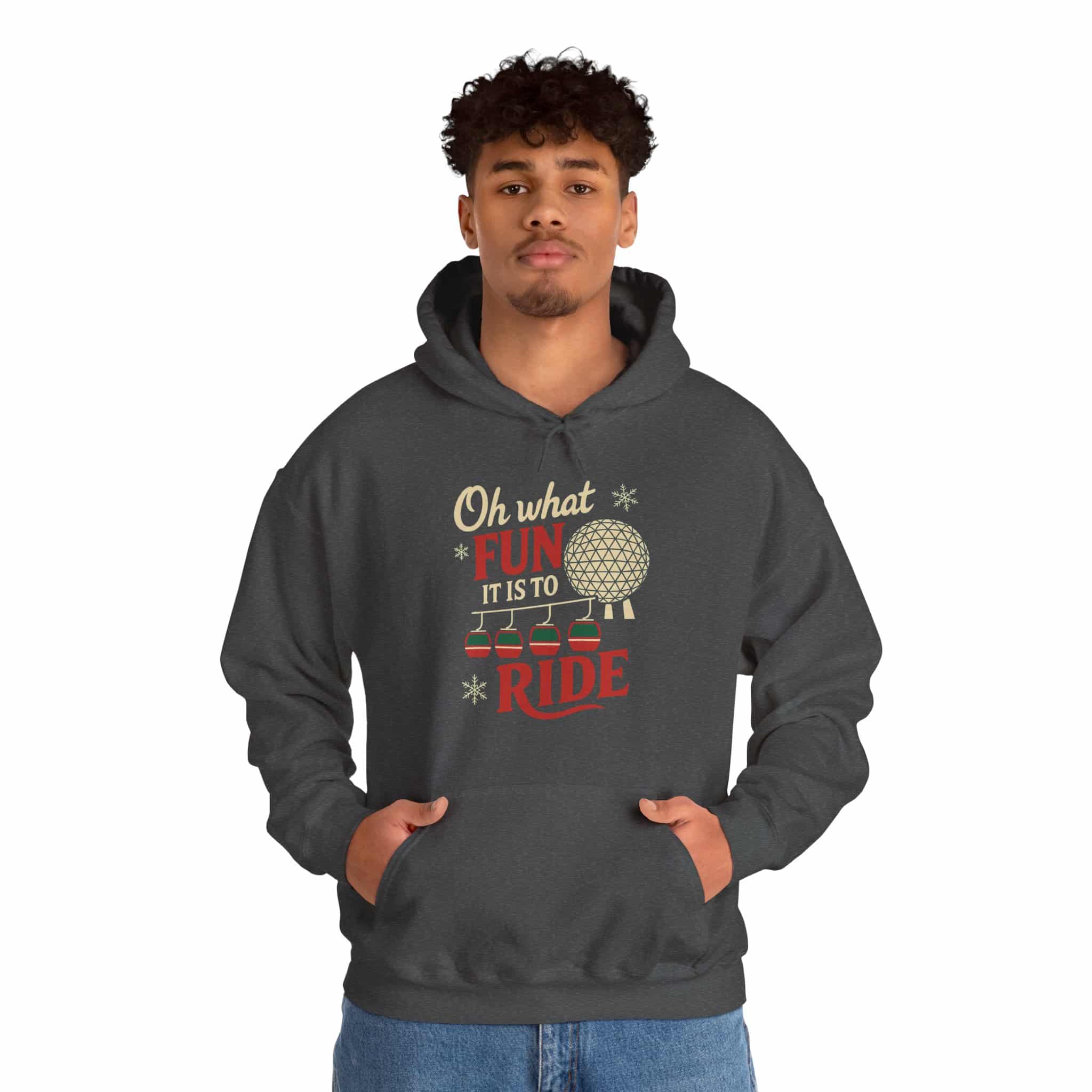 Oh What Fun It is to Ride Skyliner Hoodie - Image 2