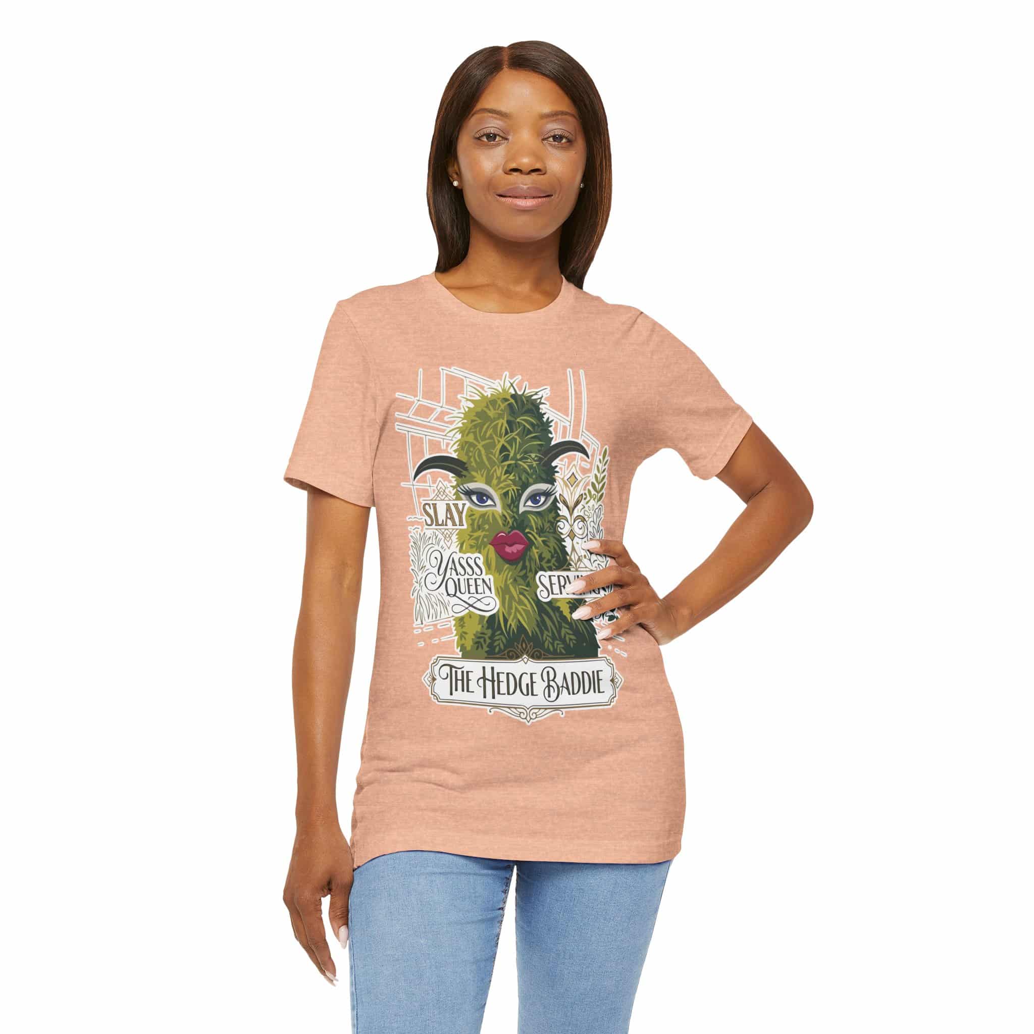 Hedge Baddie- Unisex Short Sleeve Tee Shirt - Image 5