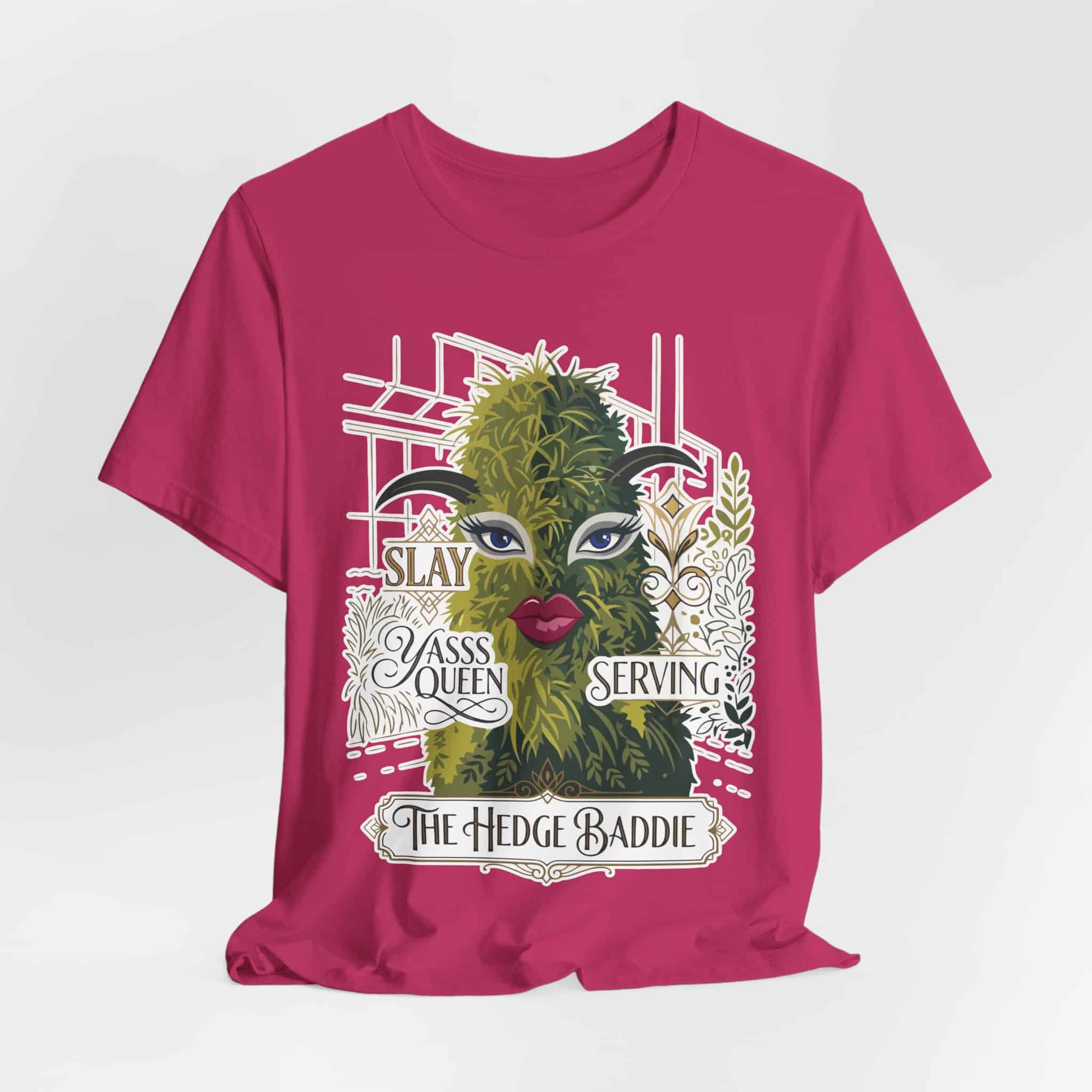 Hedge Baddie- Unisex Short Sleeve Tee Shirt