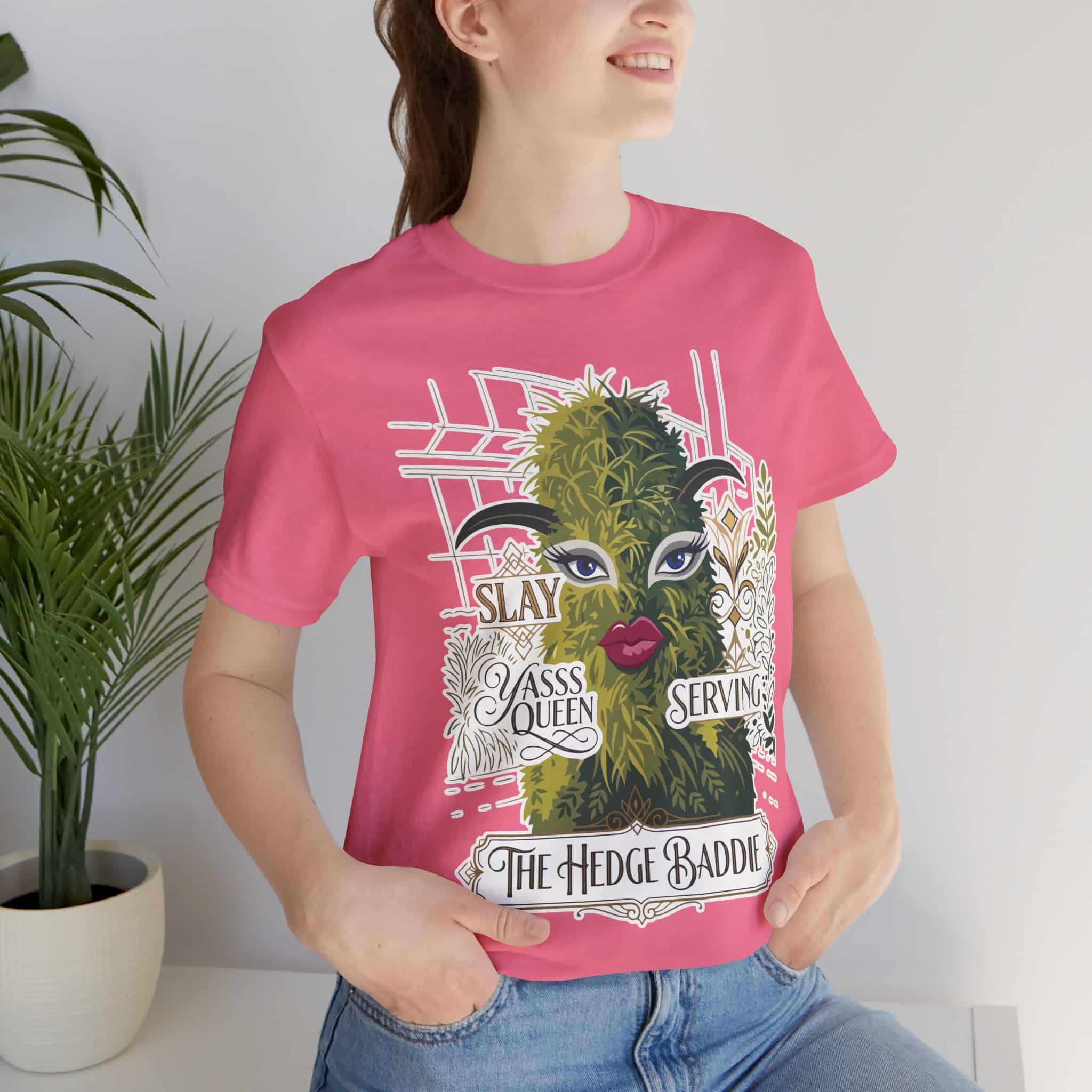 Hedge Baddie- Unisex Short Sleeve Tee Shirt - Image 6