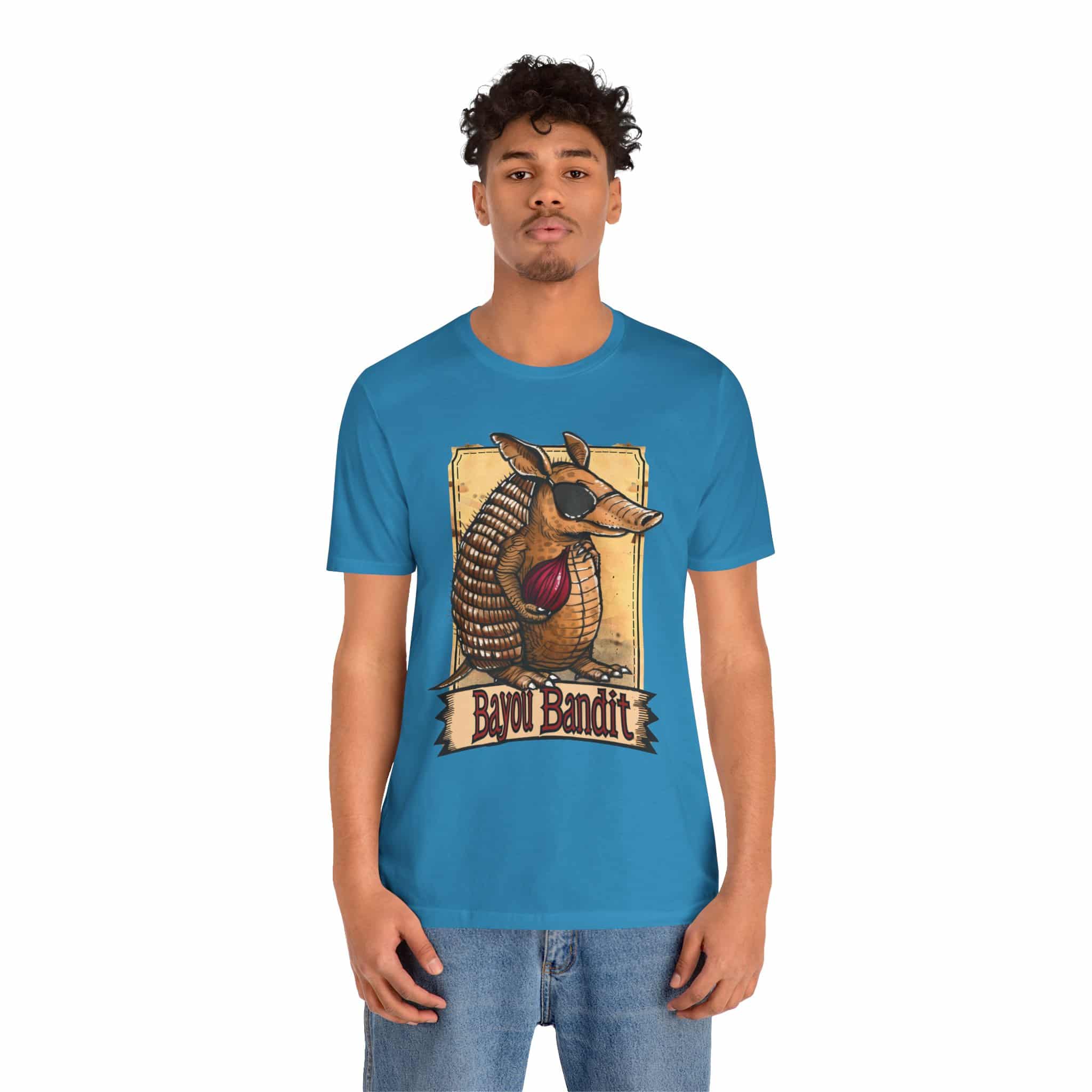Bayou Bandit - Unisex Short Sleeve Tee Shirt - Image 4