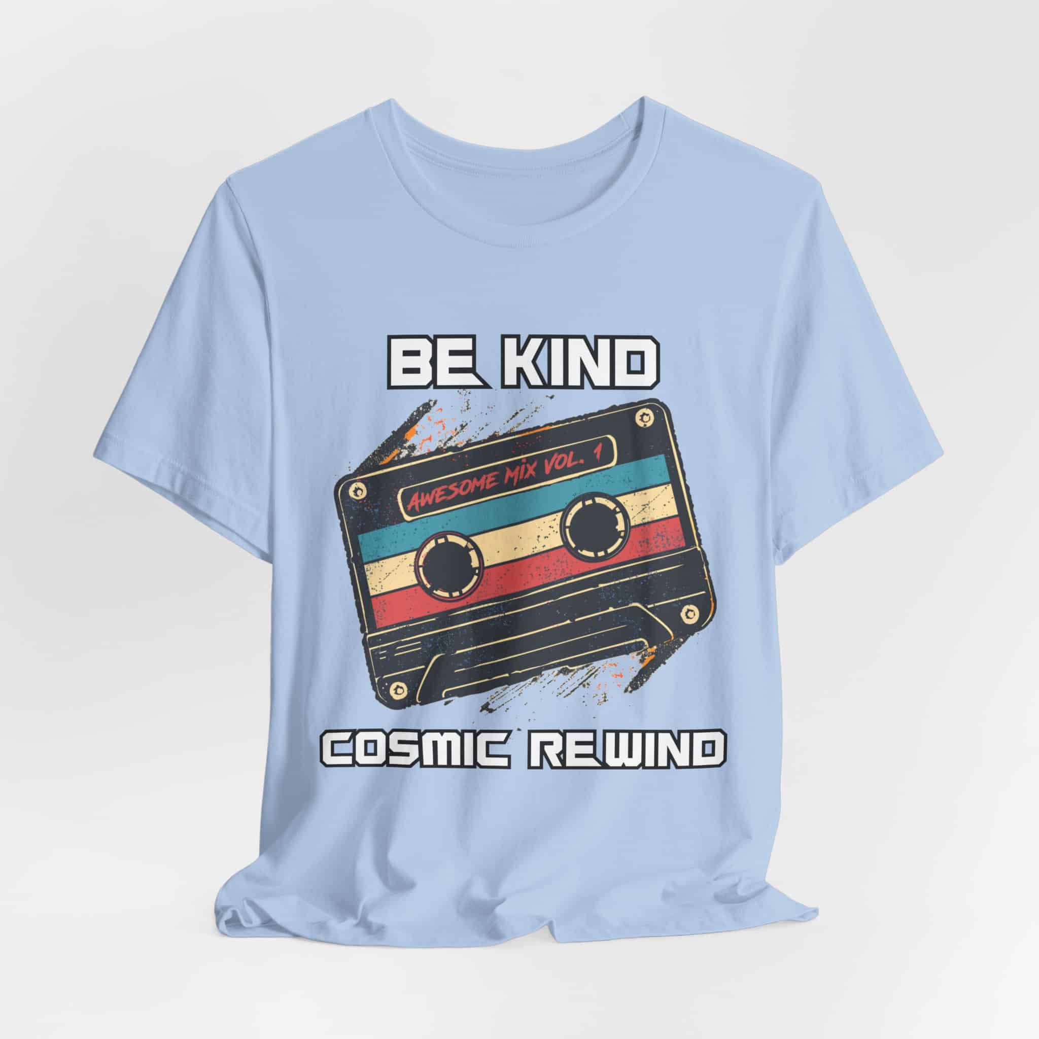 Be Kind, Cosmic Rewind - Unisex Short Sleeve Tee Shirt