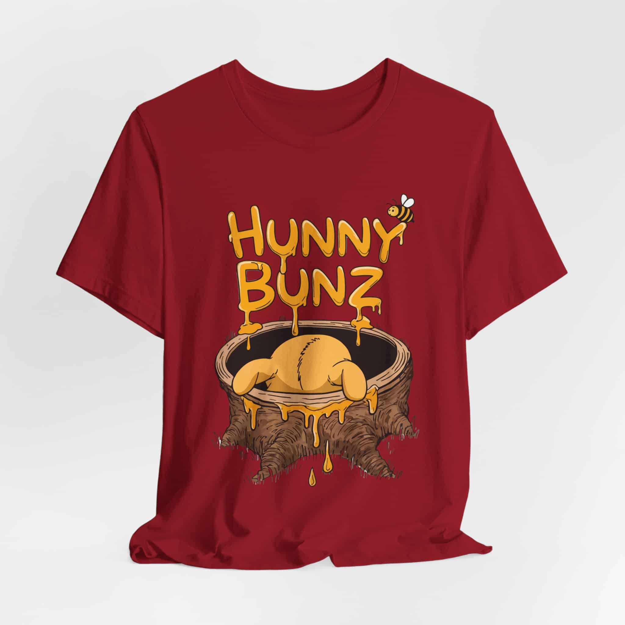 Hunny Bunz Bear- Unisex Short Sleeve Tee Shirt