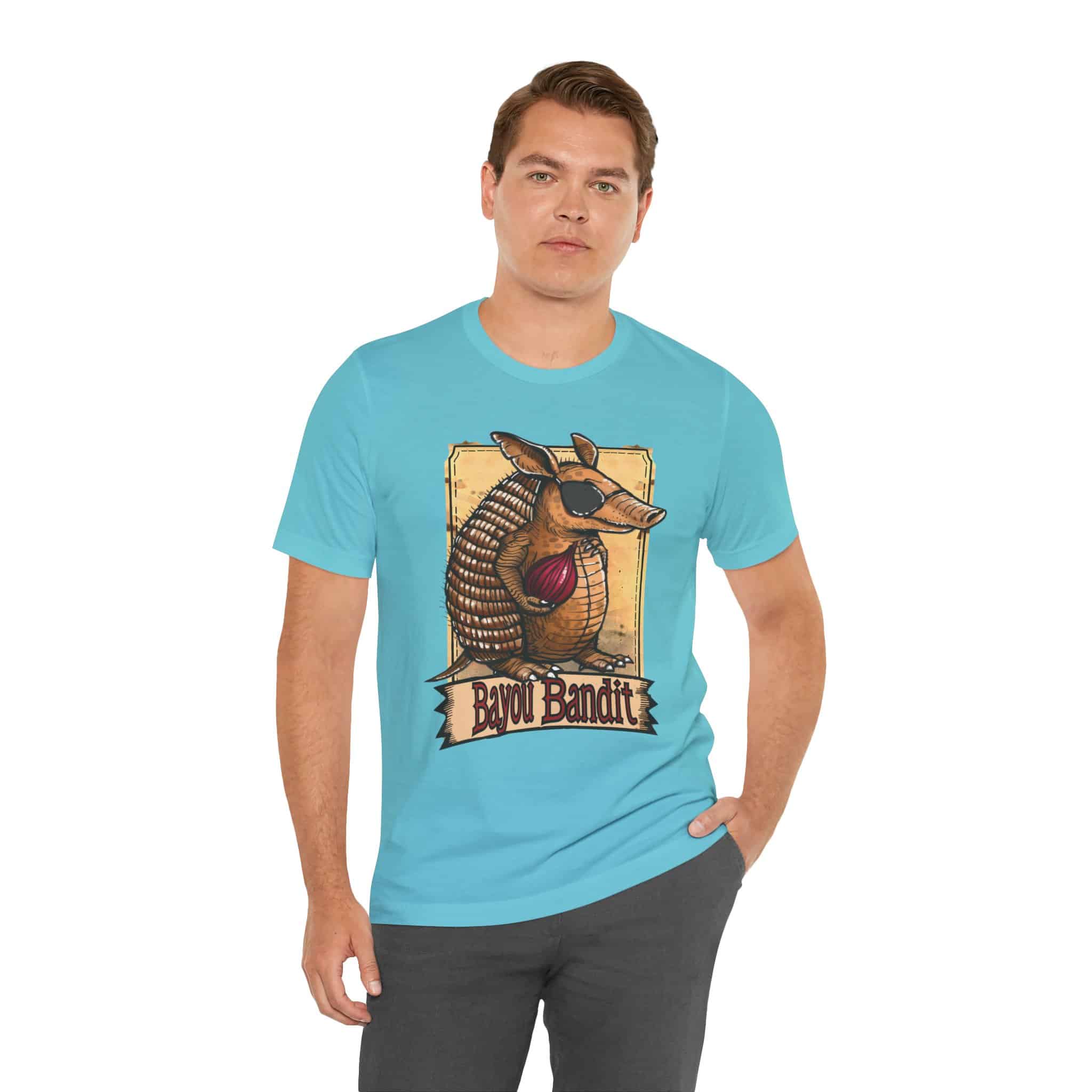 Bayou Bandit - Unisex Short Sleeve Tee Shirt - Image 5