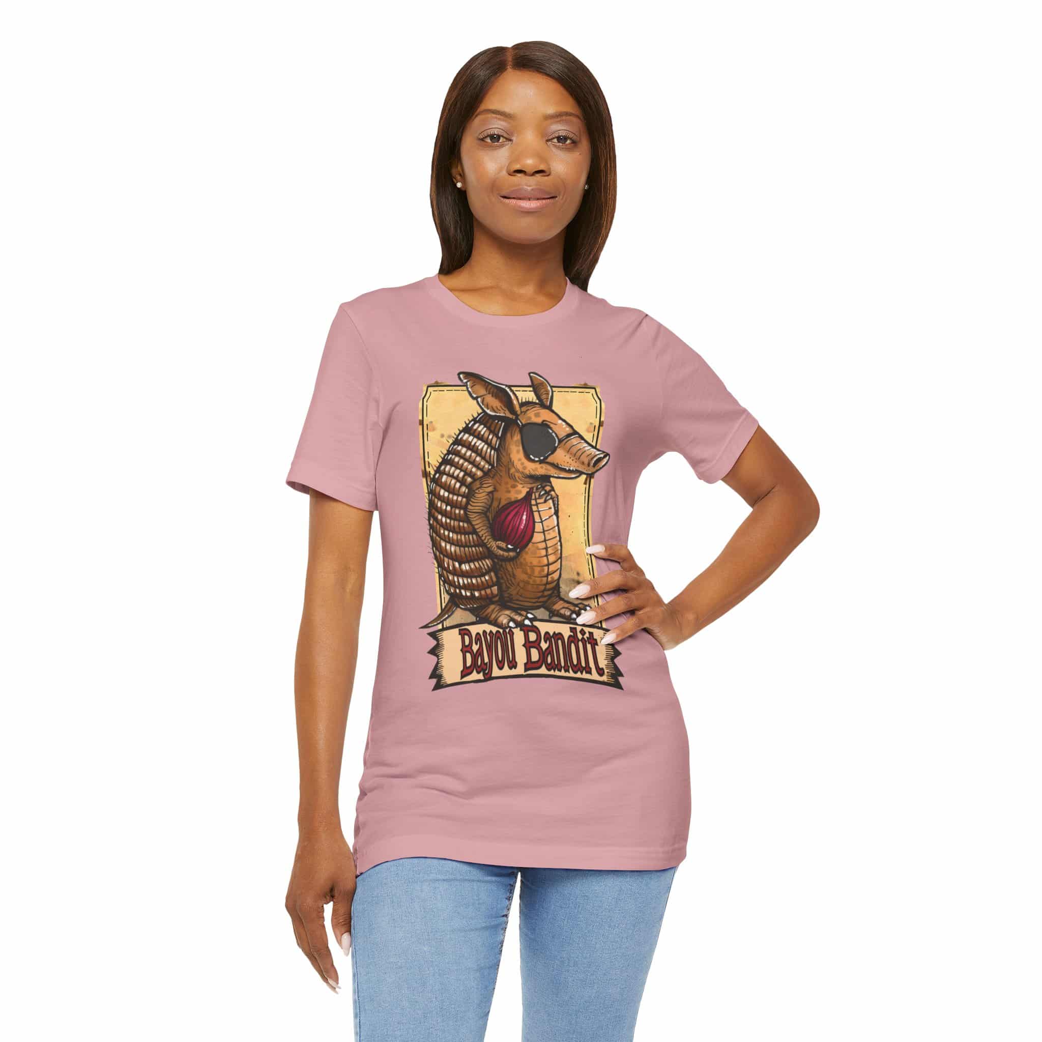 Bayou Bandit - Unisex Short Sleeve Tee Shirt - Image 7