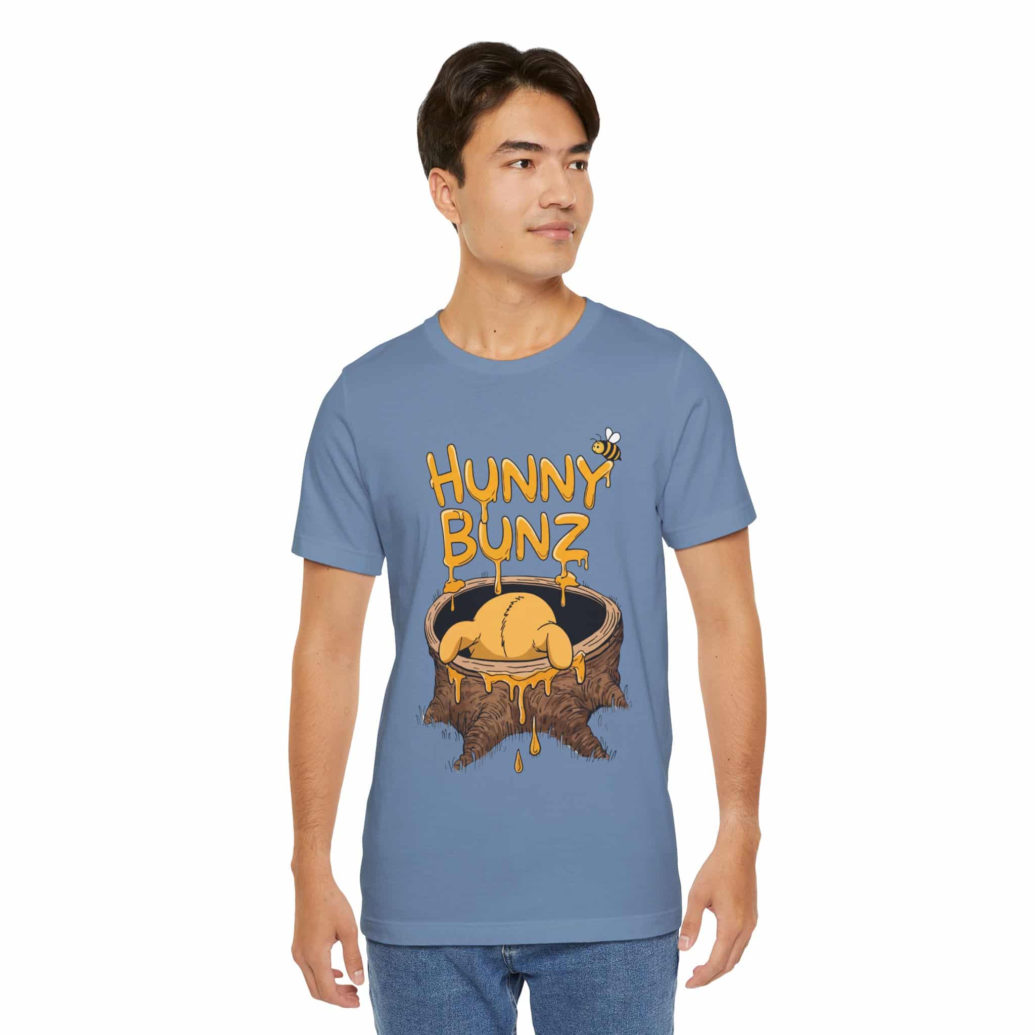 Hunny Bunz Bear- Unisex Short Sleeve Tee Shirt - Image 4
