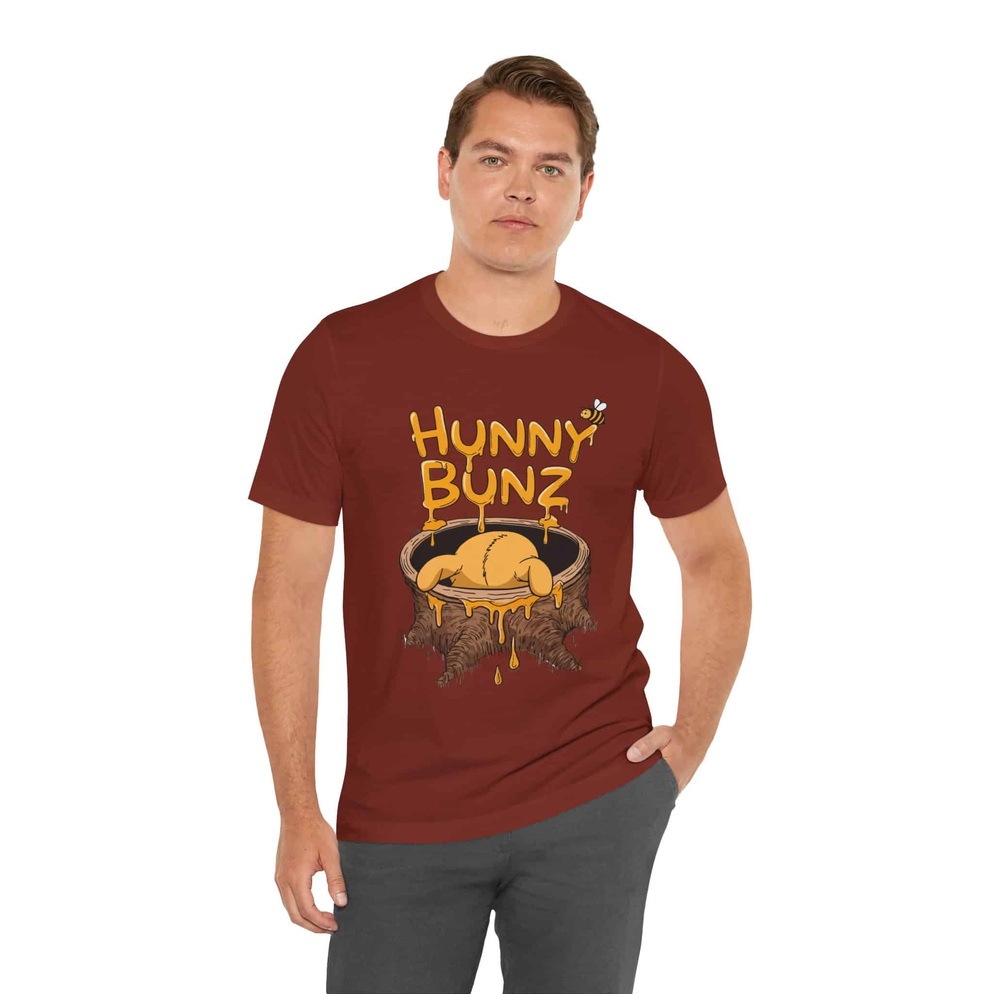 Hunny Bunz Bear- Unisex Short Sleeve Tee Shirt - Image 5