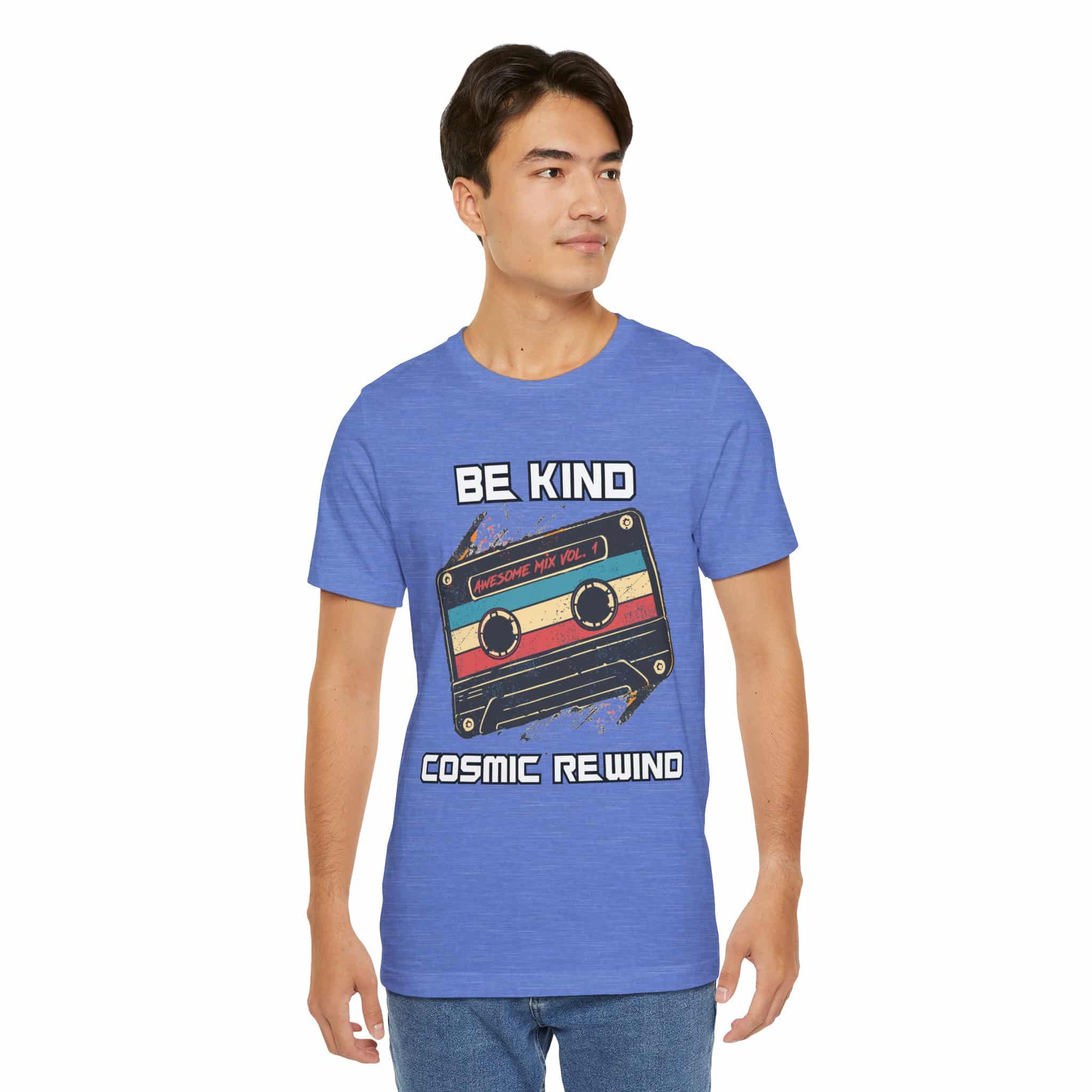 Be Kind, Cosmic Rewind - Unisex Short Sleeve Tee Shirt - Image 5