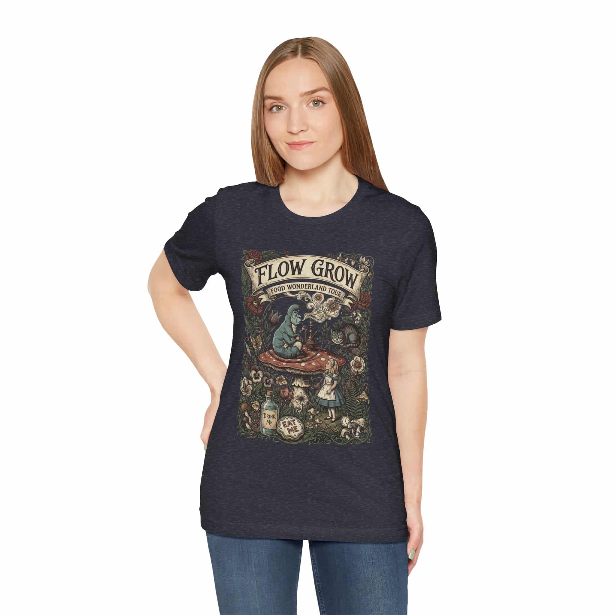 Flow Grow 2026- Unisex Short Sleeve Tee Shirt - Image 8