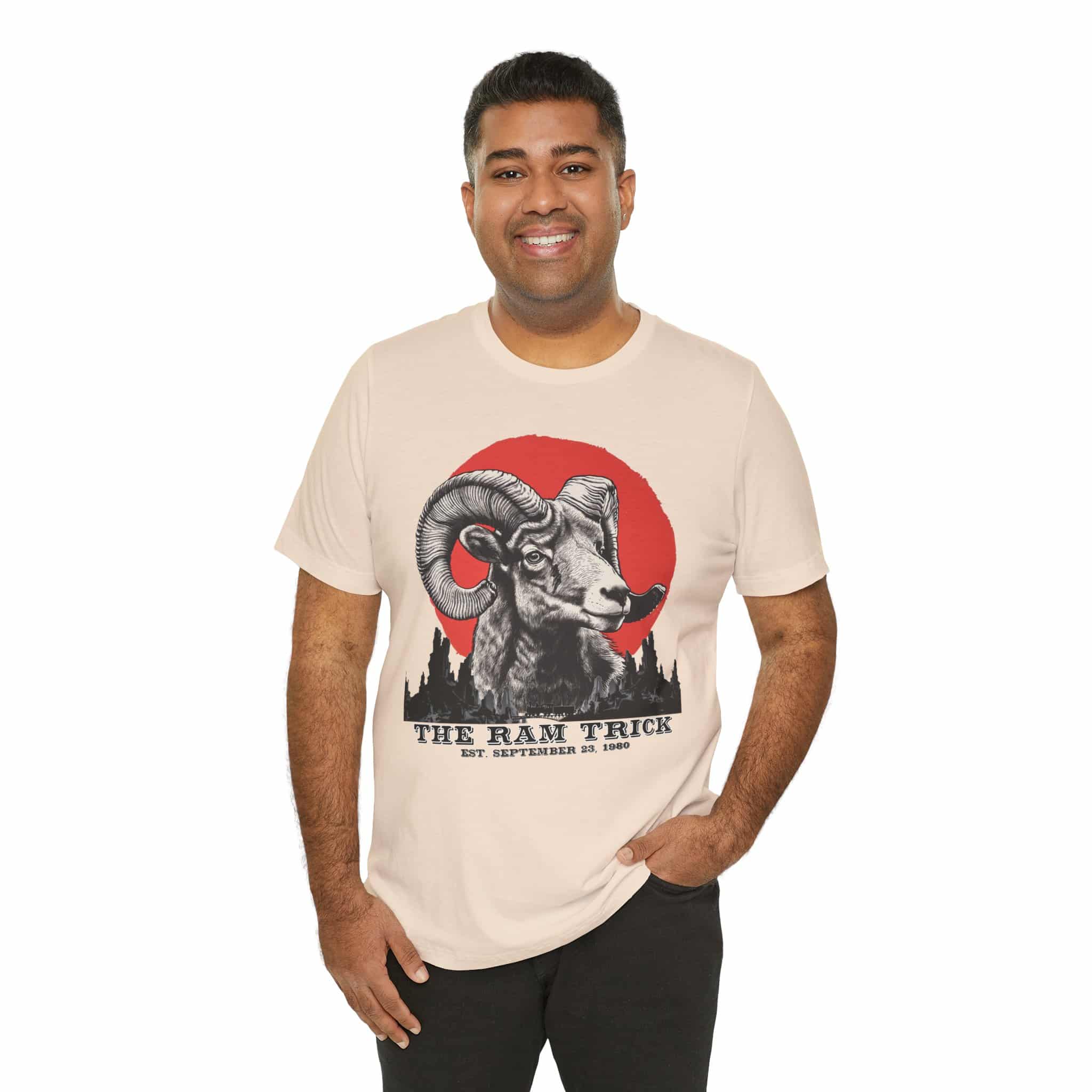 The Ram Trick - Unisex Short Sleeve Tee Shirt - Image 2