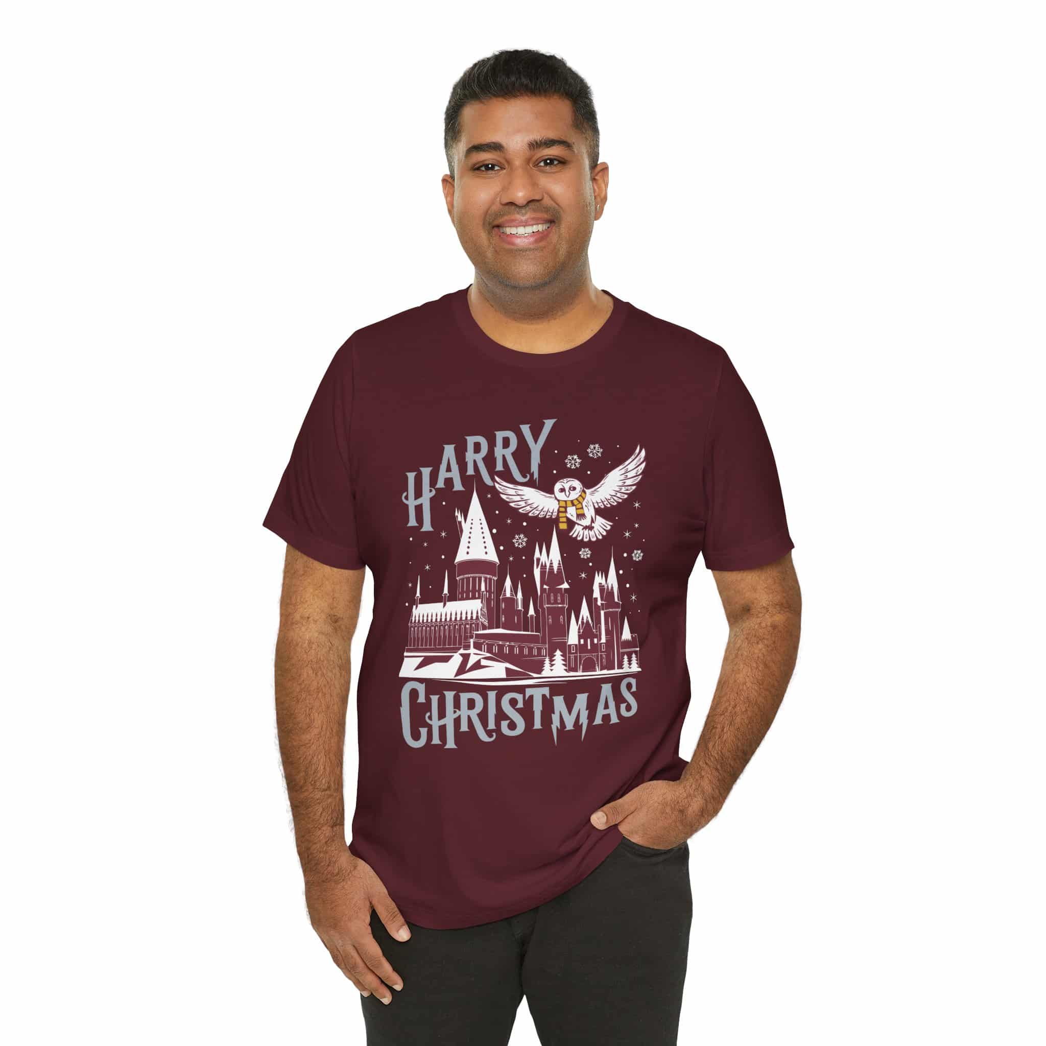 Harry Christmas - Unisex Short Sleeve Tee Shirt - Image 5