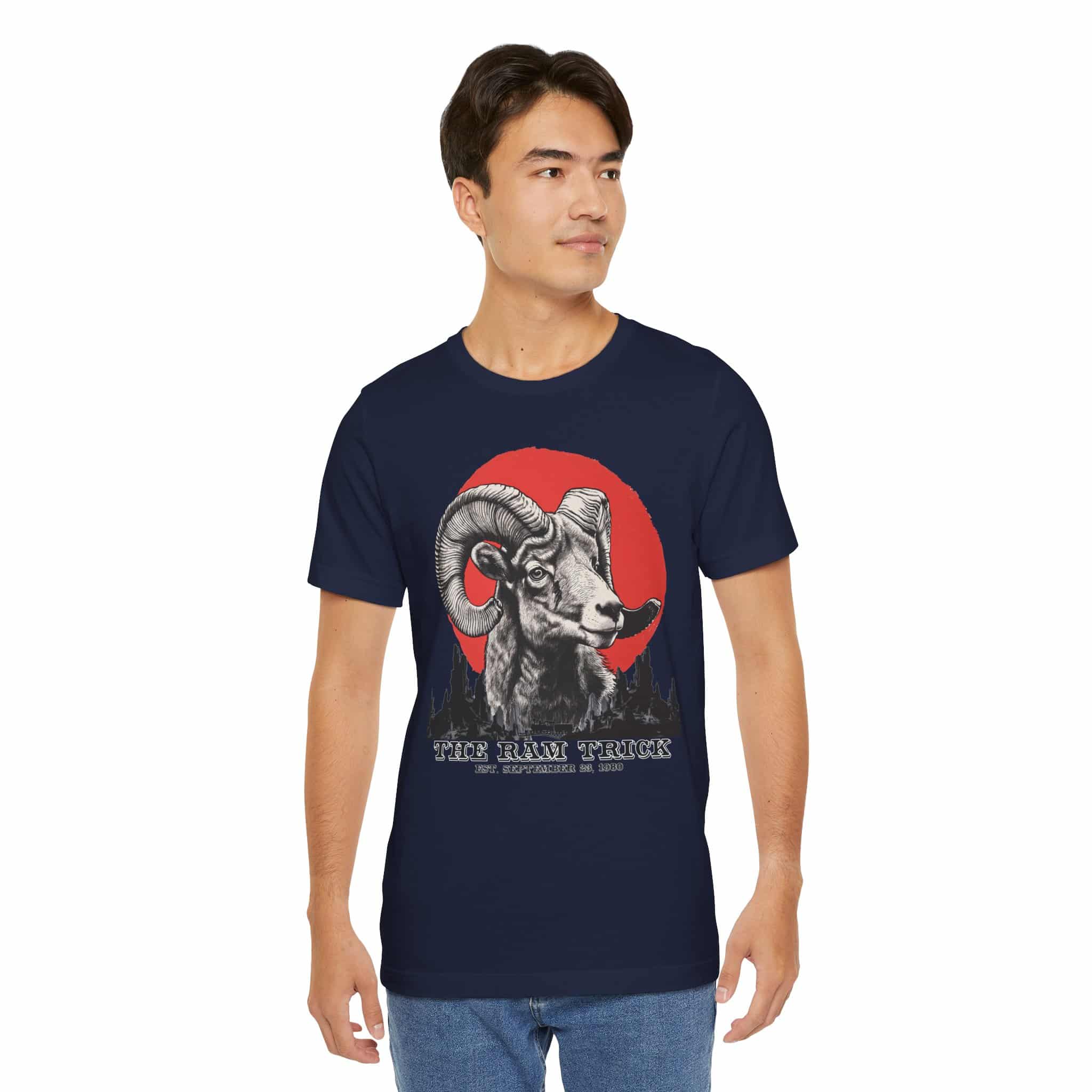 The Ram Trick - Unisex Short Sleeve Tee Shirt - Image 5