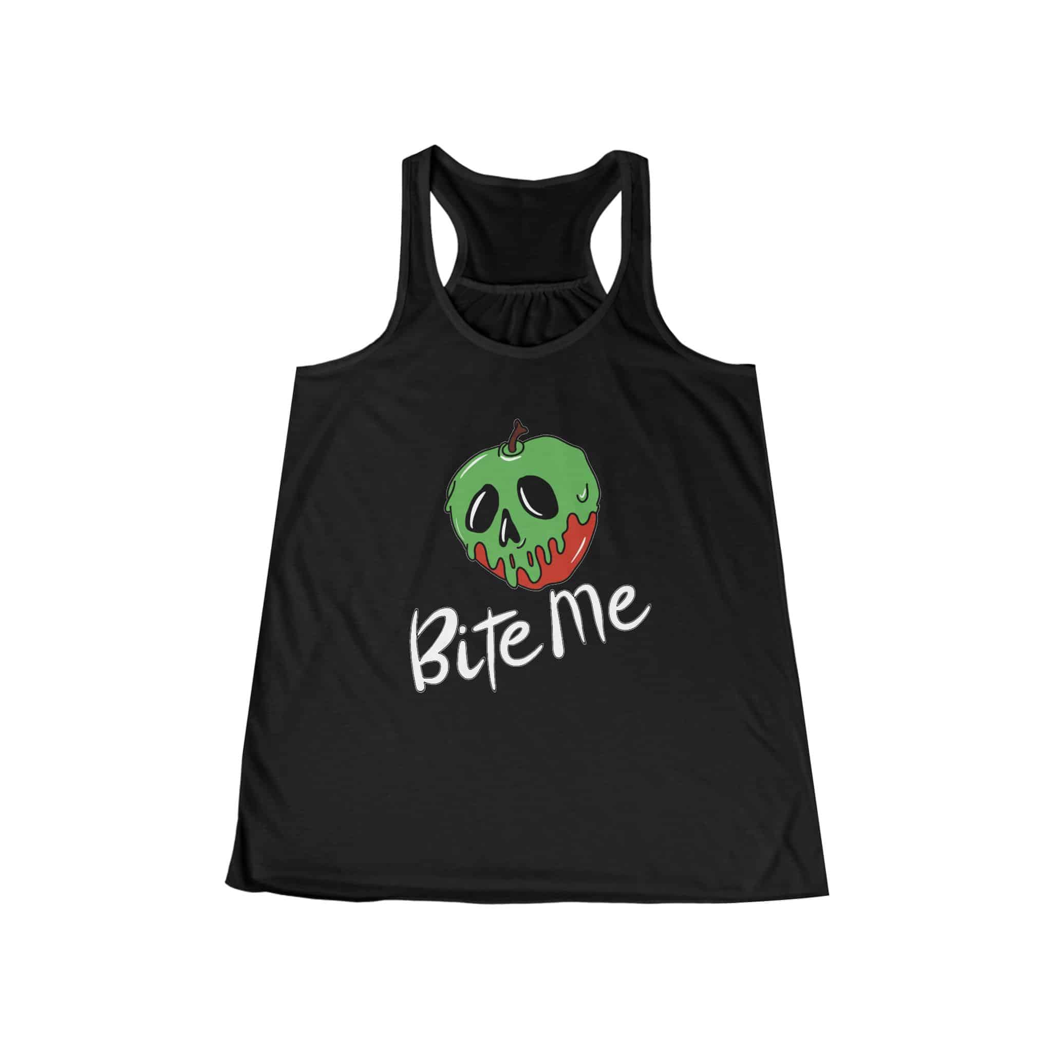 Bite Me - Women's Flowy Racerback Tank