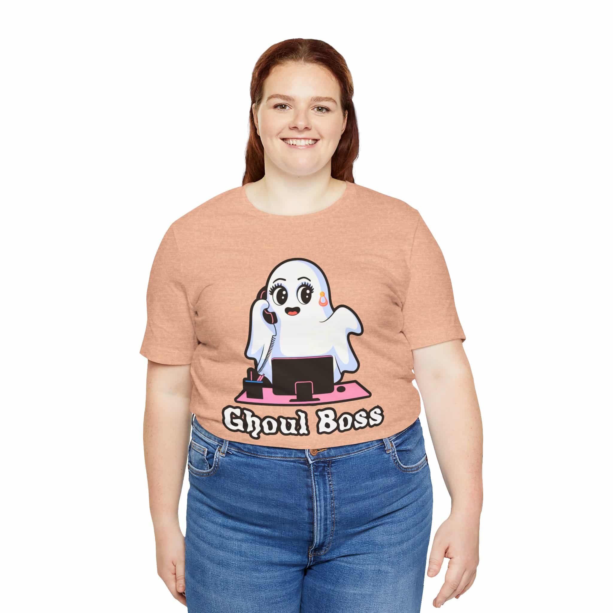 Ghoul Boss - Unisex Short Sleeve Tee Shirt - Image 3