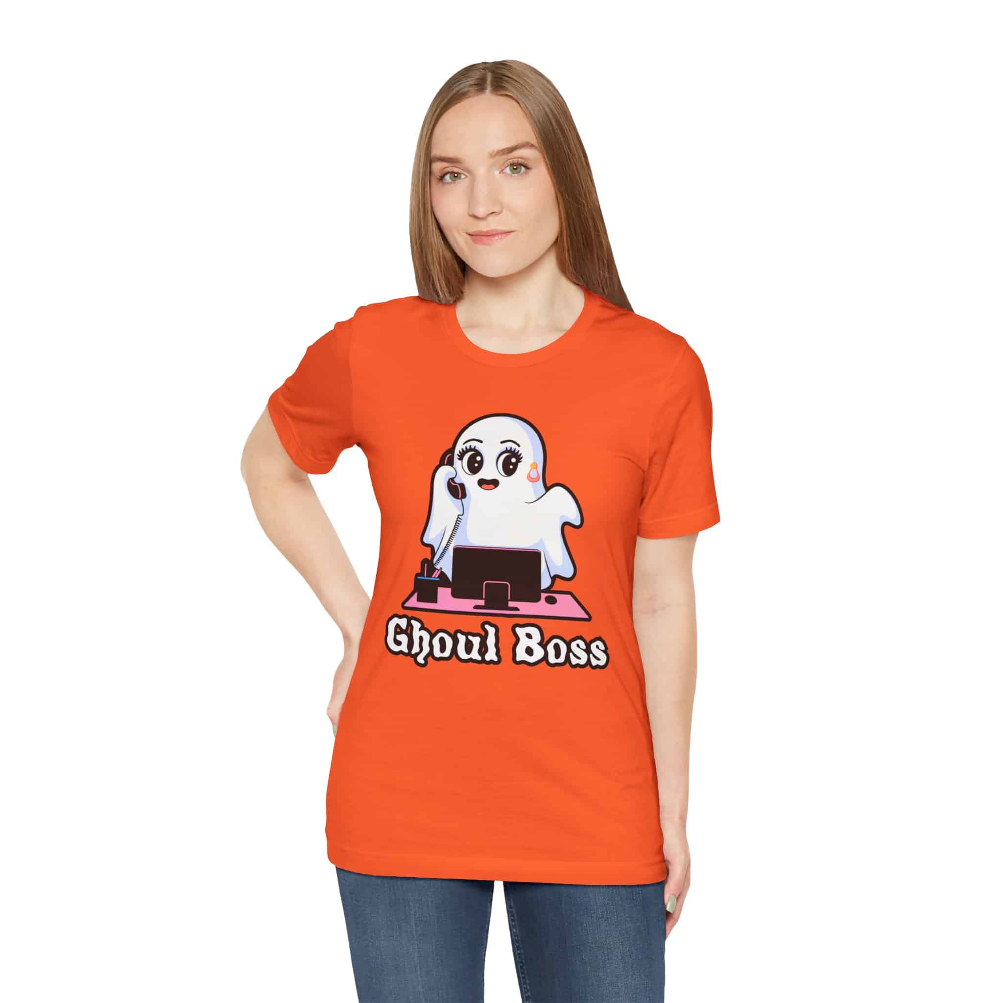 Ghoul Boss - Unisex Short Sleeve Tee Shirt - Image 2