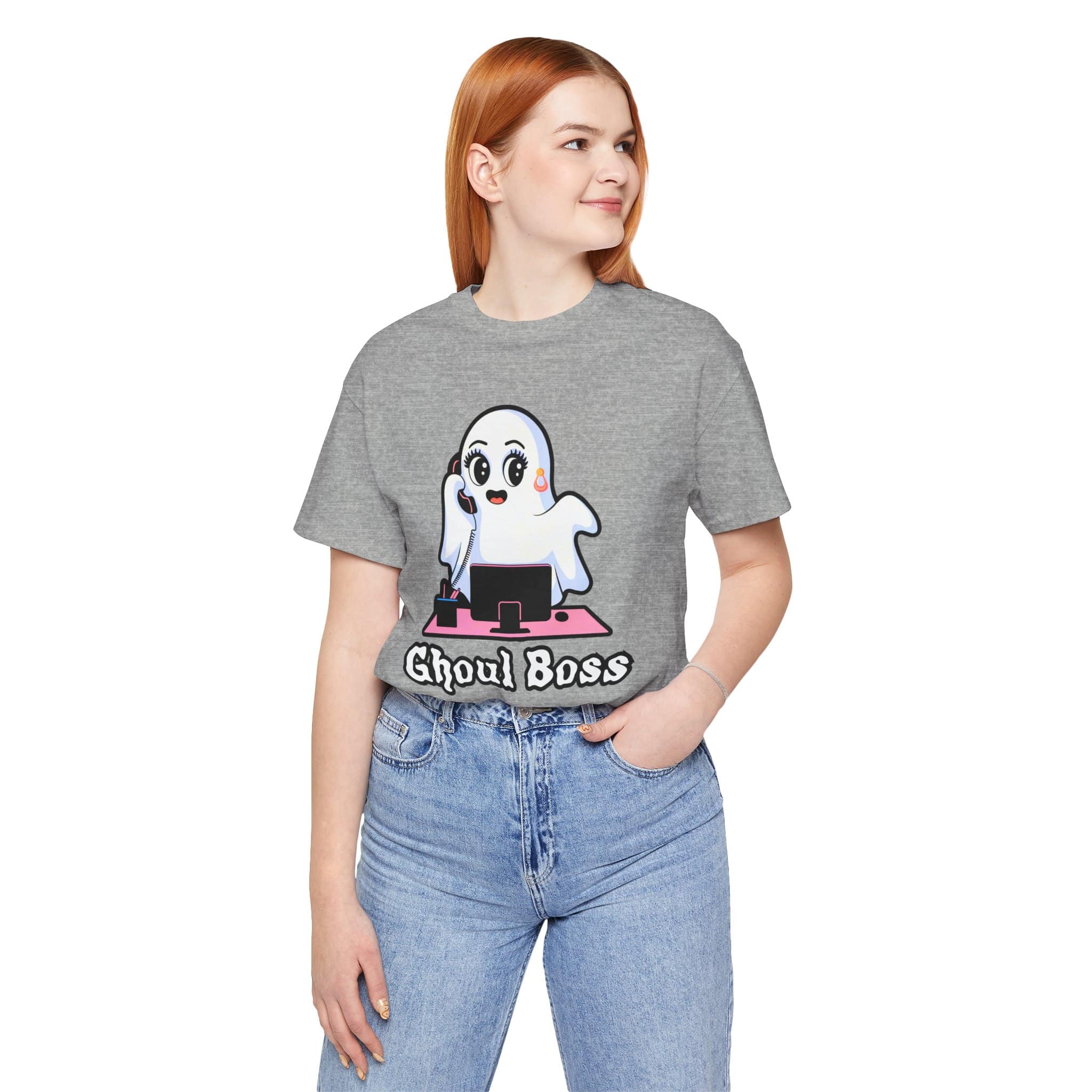 Ghoul Boss - Unisex Short Sleeve Tee Shirt - Image 4
