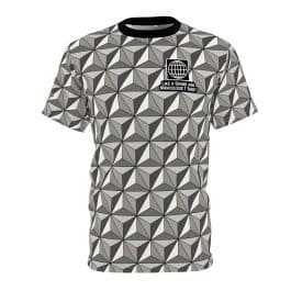 Spaceshirt Earth - Unisex AOP Cut & Sew Tee