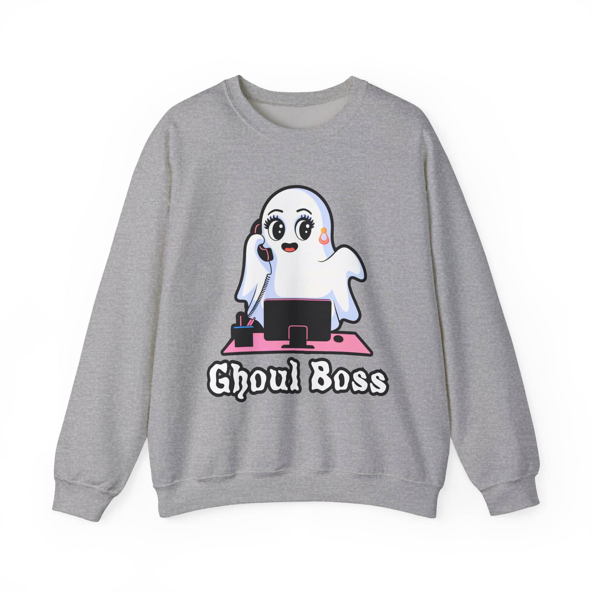 Ghoul Boss Unisex Heavy Blend™ Crewneck Sweatshirt