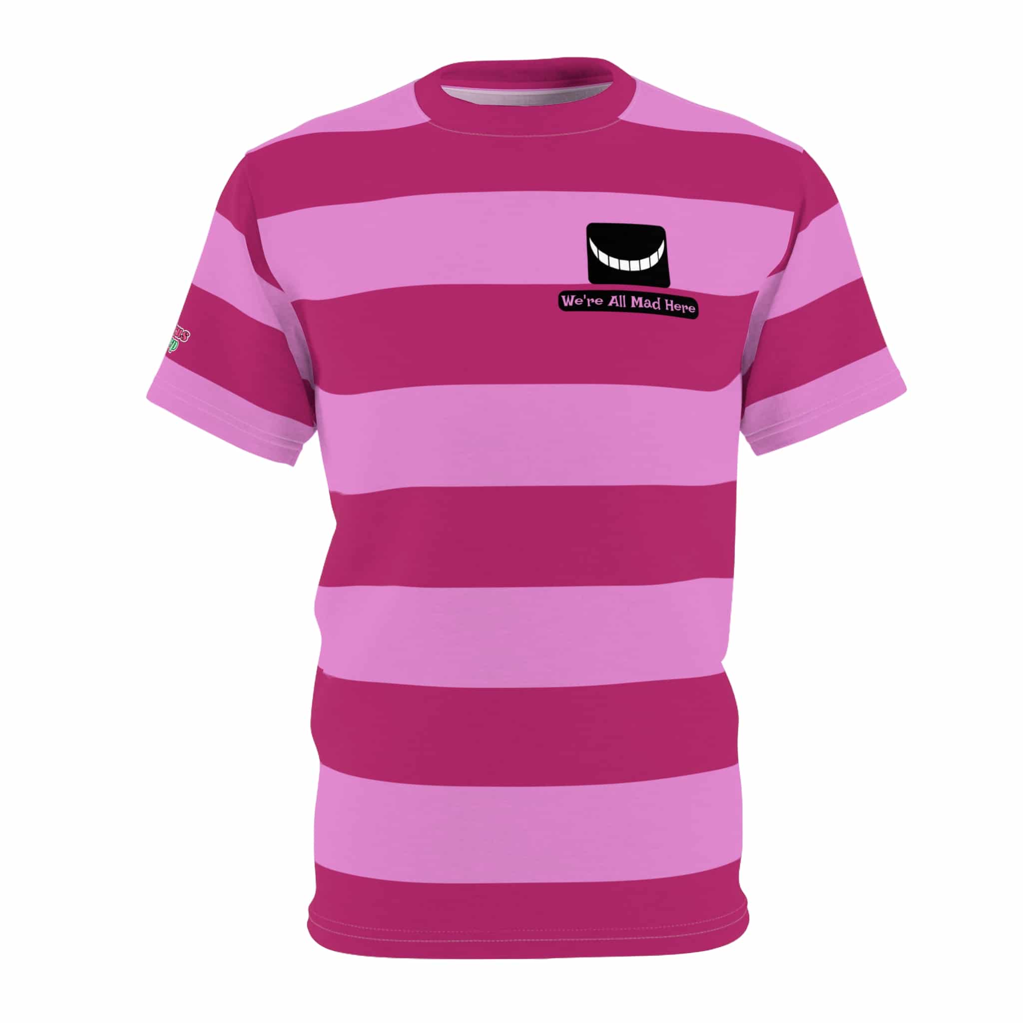 Cheshire Cat (We're All Mad Here) - Unisex AOP Cut & Sew Tee