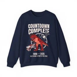 Countdown Complete Dino- Crewneck Sweatshirt