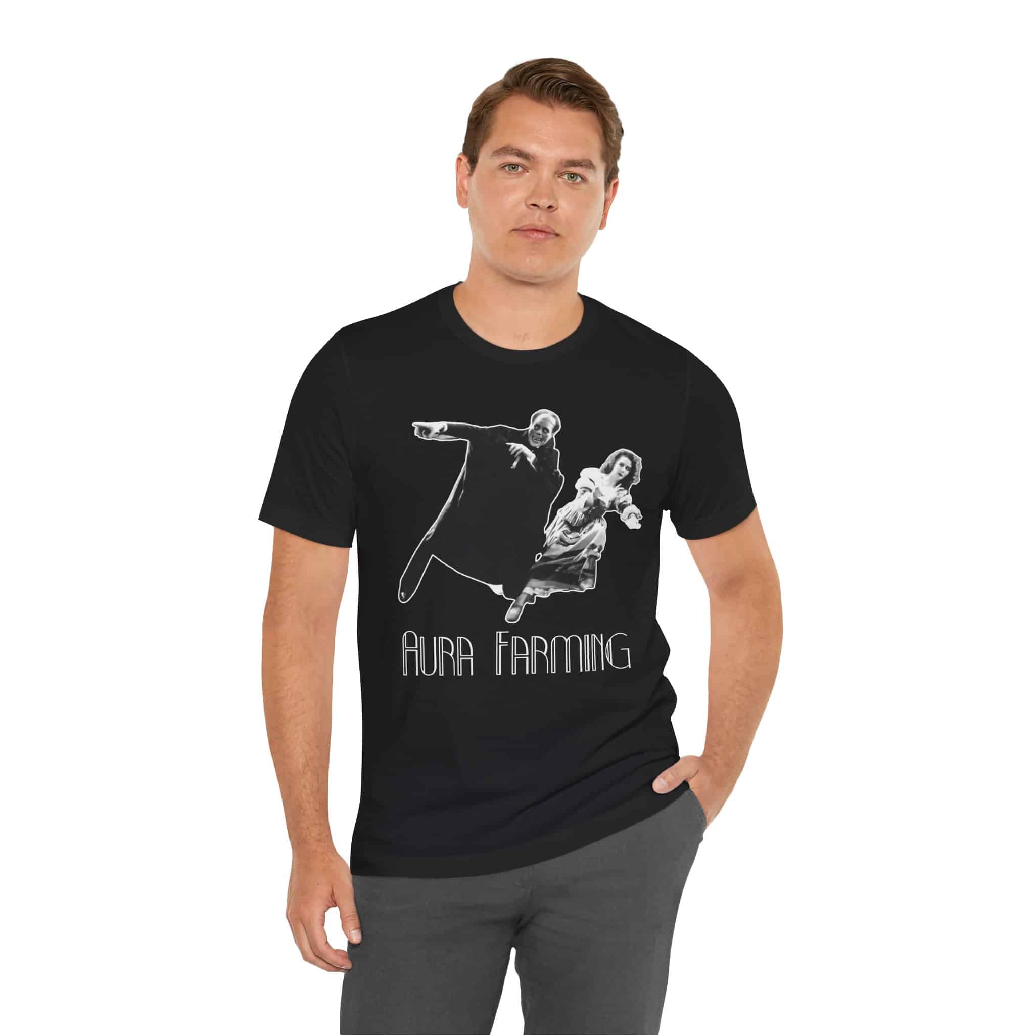 Aura Farming- Unisex Short Sleeve Tee Shirt - Image 2