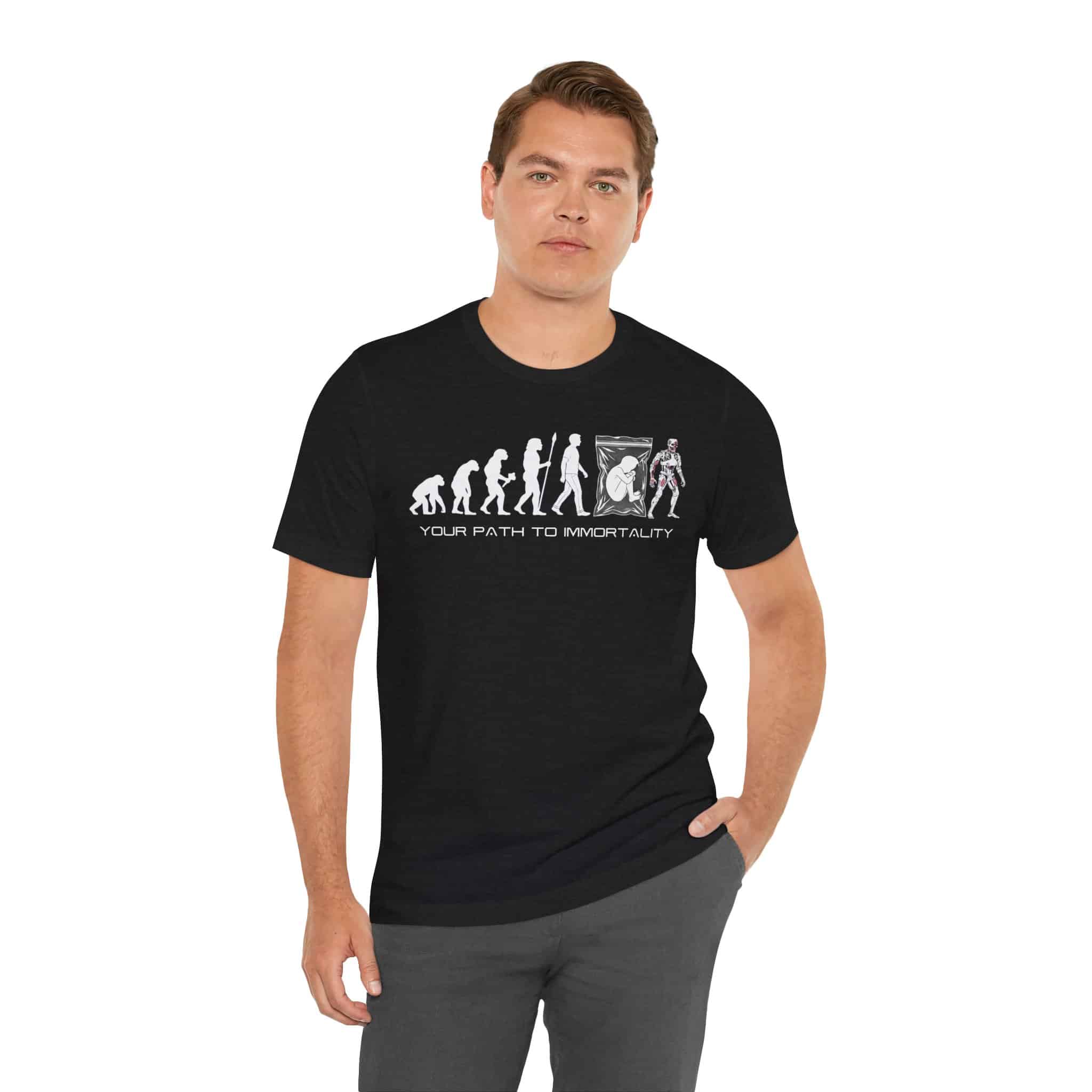 Path to Immortality- Unisex Short Sleeve Tee Shirt - Image 2