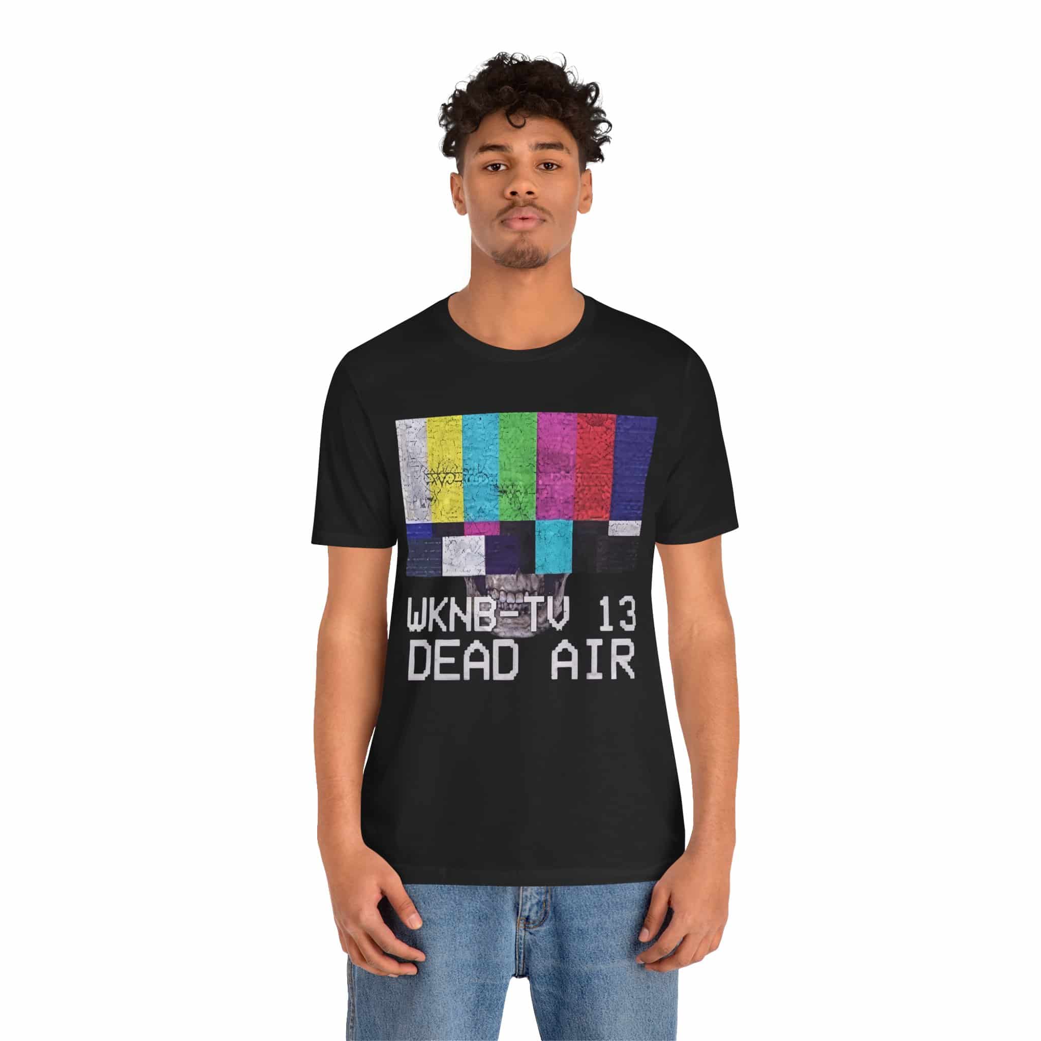 Dead Air- Unisex Short Sleeve Tee Shirt - Image 3