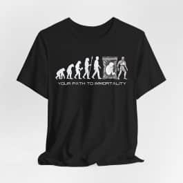 Path to Immortality- Unisex Short Sleeve Tee Shirt