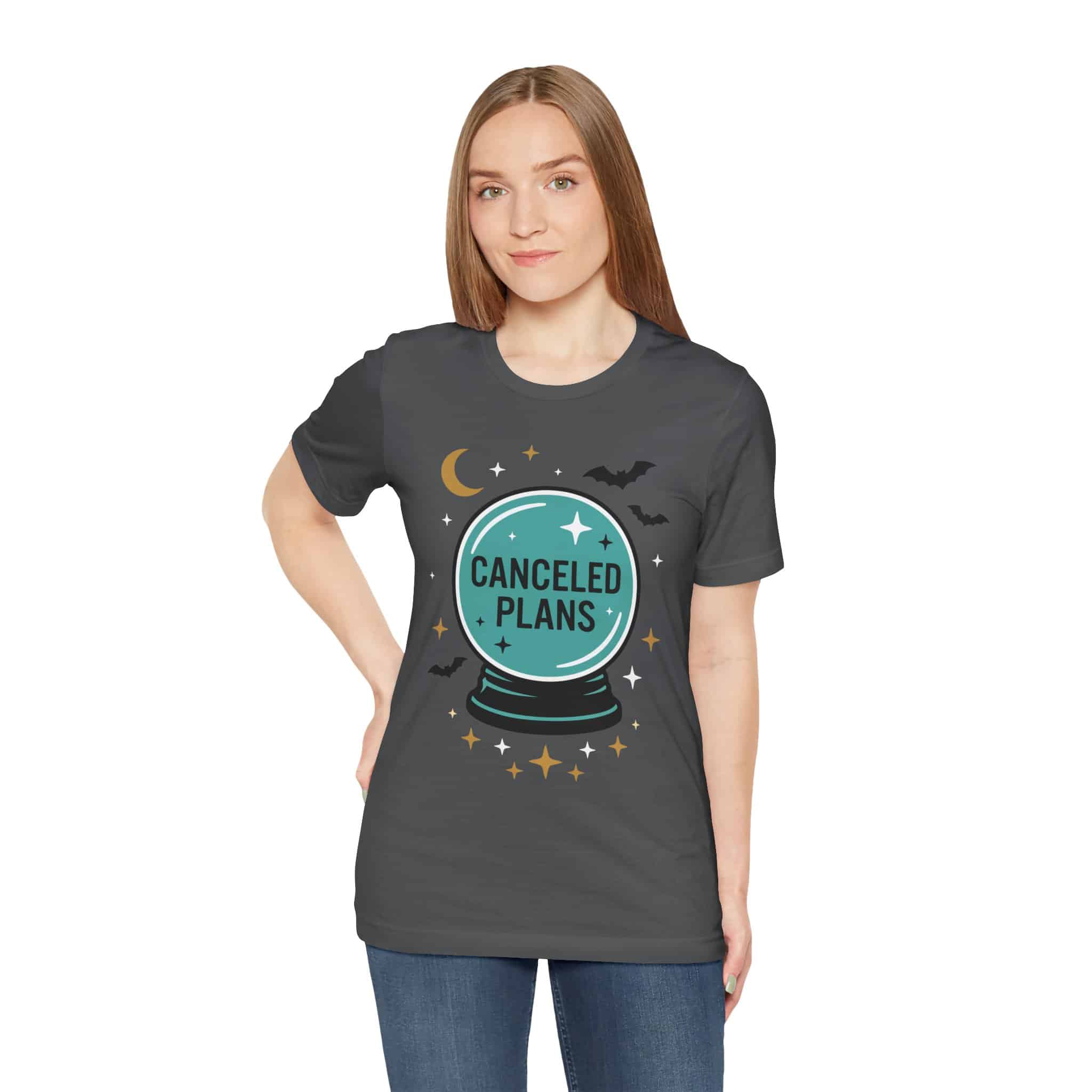 Canceled Plans- Unisex Short Sleeve Tee Shirt - Image 3